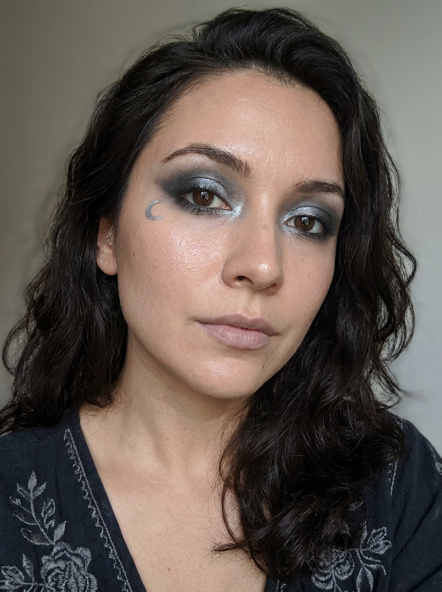Silver Moon Witch Makeup als Hexen Makeup Ideen Inspiration 2026